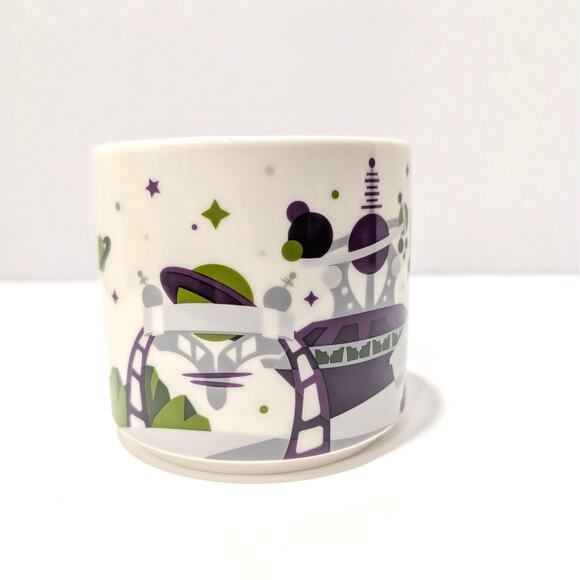 Starbucks Coffee Mug Magic Kingdom 'You Are Here' 14oz No Box - Picture 5 of 9